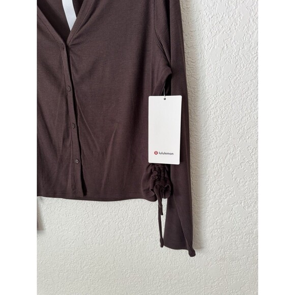 NWT Lululemon Side Cinch Cardigan - Size 14 - Picture 2 of 5